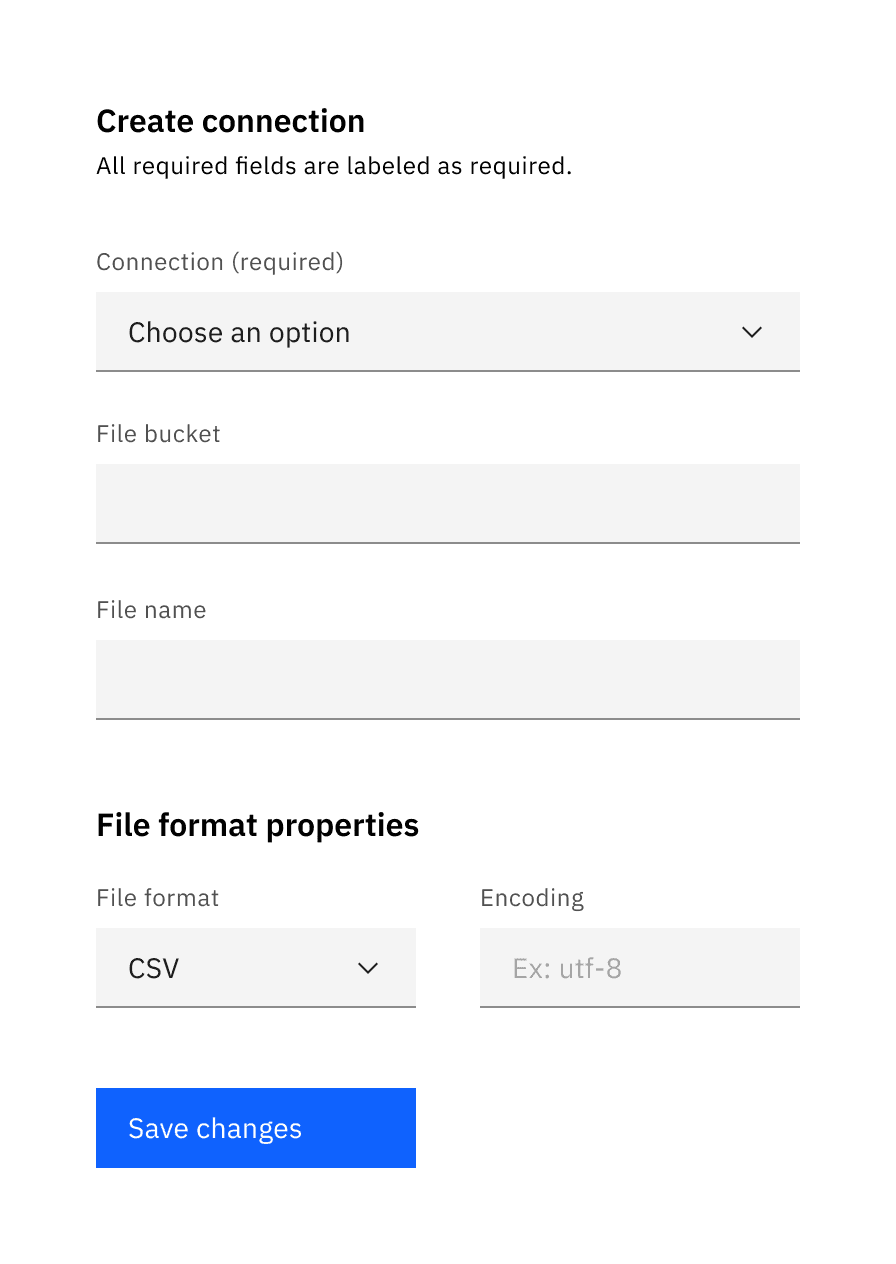 Do mark fields (required) when the majority of the fields are optional.